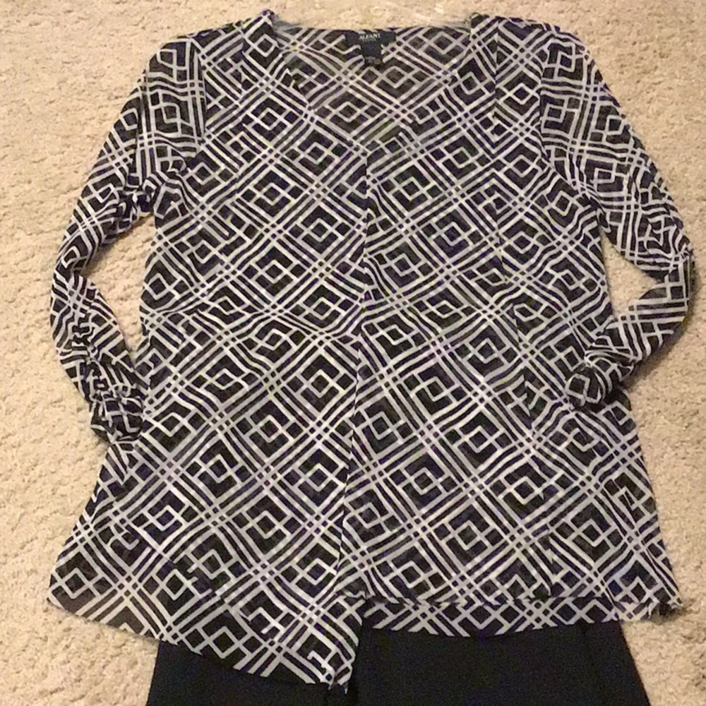 Alfani Woman’s Lightweight Silky Blouse